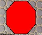 A regular Octagon, polygon with eight sides