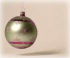 Christmas bauble decorated