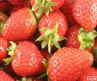 Strawberry is a bright red fruit