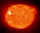 Sun, the star which is at the center of the solar system