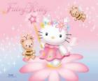 Hello Kitty, the garden fairy