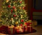 Presents under the Christmas tree