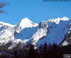 The Mont Blanc snow