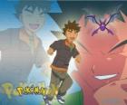 Brock, originally the leader of the Pewter City Gym (Pewter), specializing in rock-type Pokémon.