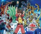 Dan Kuso, leader of the Bakugan with one of them