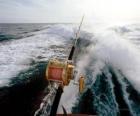 Sport fishing boat.