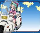 Bulma with his bike