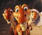 The three small dinos