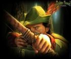 The famous archer Robin Hood