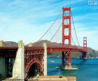 The Golden Gate Bridge is a suspension bridge located in San Francisco Bay, California, United States