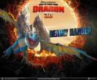 Deadly Nadder, one of the most beautiful dragons in the world that possesses the hottest fire