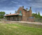 A train station