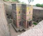 Rock hewn churches of Lalibela in Ethiopia.