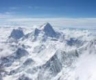 Mount Everest is the tallest mountain on Earth, with 8.850m. It is located in the Himalayas in Asia, and marks the border between Nepal and China.