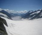 Swiss Alps Jungfrau-Aletsch, Switzerland.