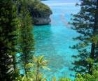 Reefs and ecosystems, the French archipelago of New Caledonia, located in the Pacific Ocean.