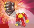 Fiery hammer (Series 1) (Magma Tribe) (Power 4)