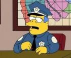 Clancy Wiggum - Chief Wiggum and his office