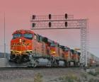 Train company, BURLINGTON SANTA FE (BNSF) U.S.
