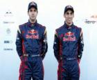 Sébastien Buemi and Alguersuari, Scuderia Toro Rosso F1