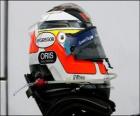 Nicolas Hülkenberg helmet 2010