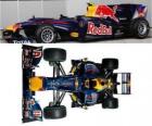 Aerial side view of the Red Bull Air RB6