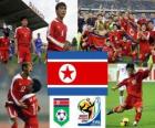 Selection of North Korea, Group G, South Africa 2010