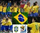 Selection of Brazil, Group G, South Africa 2010