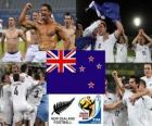 Selection of New Zealand, Group F, South Africa 2010
