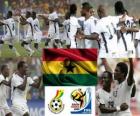 Selection of Ghana, Group D, South Africa 2010