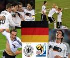 Selection of Germany, Group D, South Africa 2010