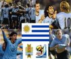 Selection of Uruguay, Group A, South Africa 2010