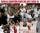 Cup champion Sevilla 2009-2010