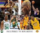 NBA Finals 2009-10, Small Forward, Paul Pierce (Celtics) vs Ron Artest (Lakers)