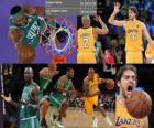 NBA Finals 2009-10, Game 1, Boston Celtics 89 - Los Angeles Lakers 102