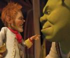 Shrek is duped by signing a pact with the affable negotiator Rumpelstiltskin