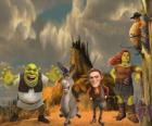 Characters, in the latest film Shrek Forever After