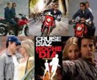 Knight and Day, where Roy Miller (Tom Cruise) is a secret agent with a blind date with June Havens (Cameron Diaz), an unhappy love.