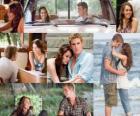 Several pictures of Miley Cyrus and Liam Hemsworth in his latest film, The Last Song.