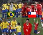 Brazil - Chile, South Africa 2010