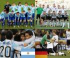 Argentina - Deutschland, quarter finals, South Africa 2010