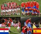 Paraguay - Spain, quarter finals, South Africa 2010