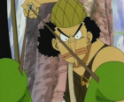 Usopp, shooter of the pirate crew and weapons expert