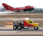 Truck vs plane