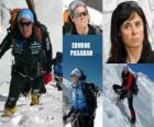 Edurne Pasaban is a Spanish mountaineer and the first woman in history to ascend to the 14 eight thousand (mountains over 8000 meters) from the planet.