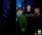 Ben, Gwen and Kevin, human protagonists of Ben 10 Alien Force