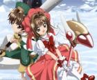 Sakura and Syaoran Li, a descendant of Clow Reed, the wizard who created the Clow cards