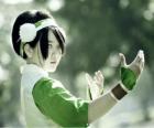 Toph Bei Fong, Toph is a girl born blind that accompanies Aang on his quest and to teach him earthbending