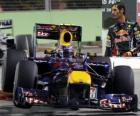 Mark Webber - Red Bull - Singapore 2010 (3rd place)