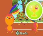 Pokopet Stella, a bird as a pet from Panfu